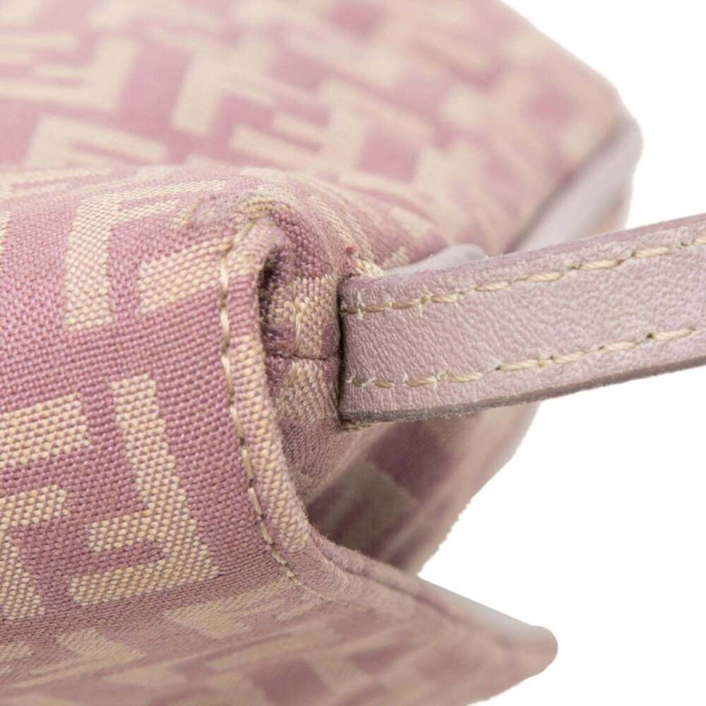 FENDI Purple Leather Shoulder Bag - Picture 4 of 8